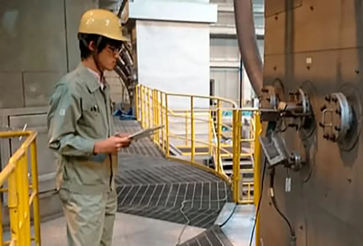 クリーンセンターでの排ガス調査