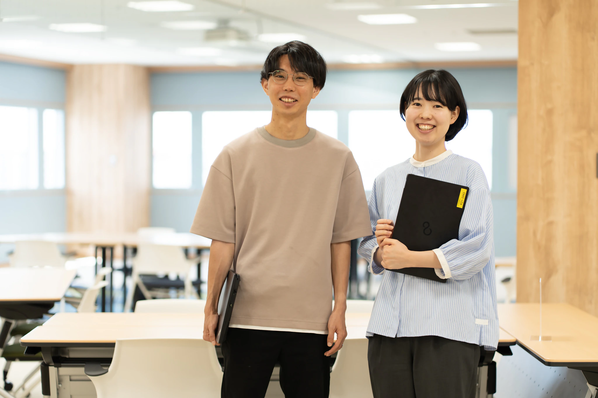 手厚い研修と3人体制が、新規採用者の不安を自信に変える